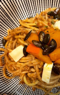 Spaghetti mit RENASON® NATURE BIO Hanfsamen