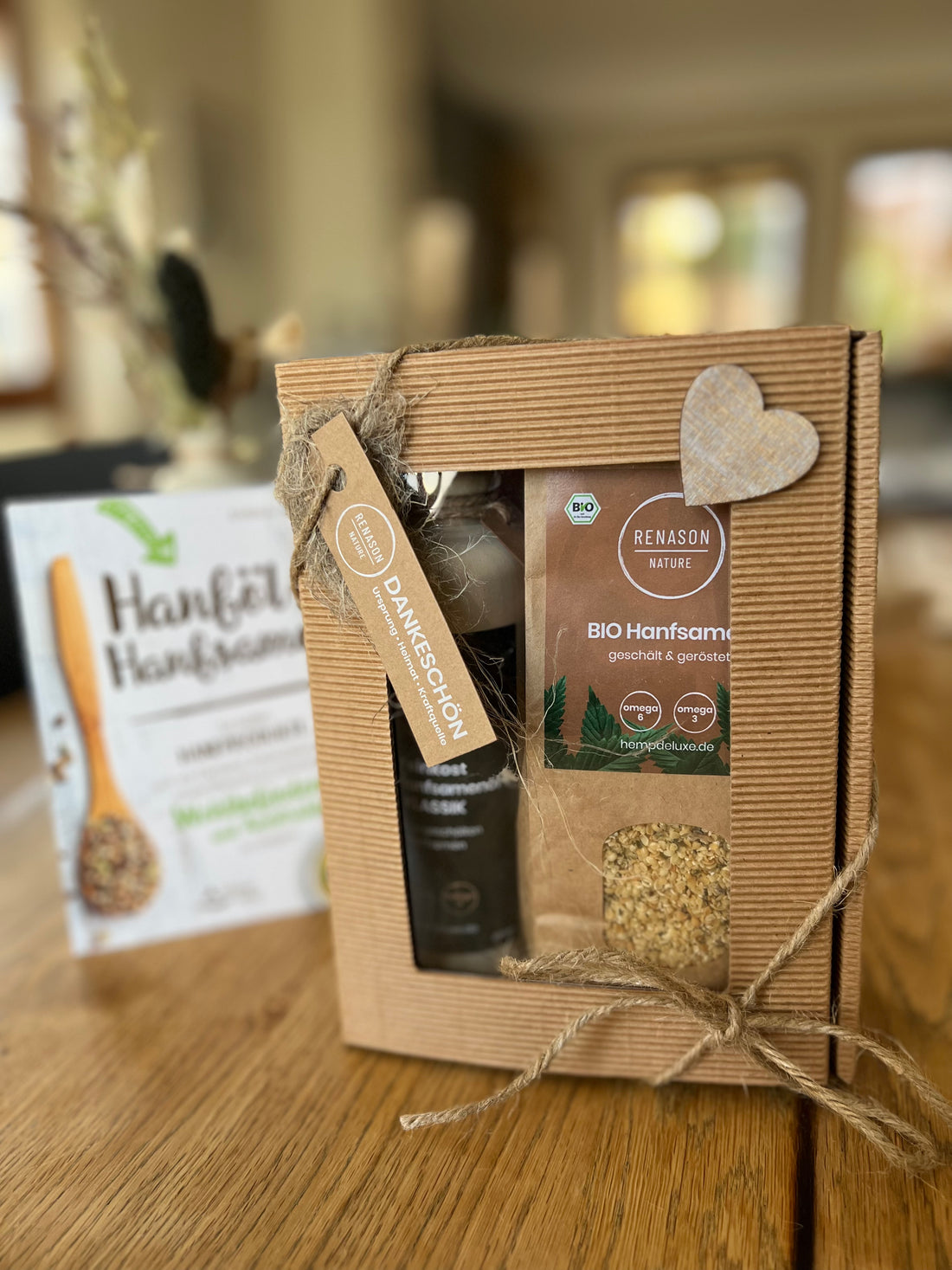 Geschenksets mit BIO Hanfsamenprodukten
