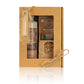 Geschenkset aus Hanfsamenöl GOLD, 200ml & Hanfsamen geschält und kandiert, 150g